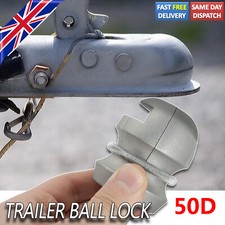 High Security 50MM Tow Balls Trailer Caravan 2 Keys Tow Bar Hitch Coupling Lock