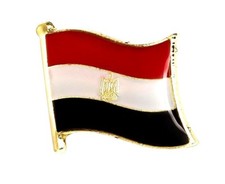 Egypt Flag Badge Enamel Pin