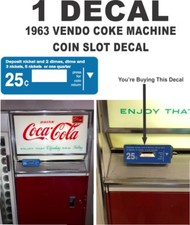 Vintage  Soda 1963 Vendo