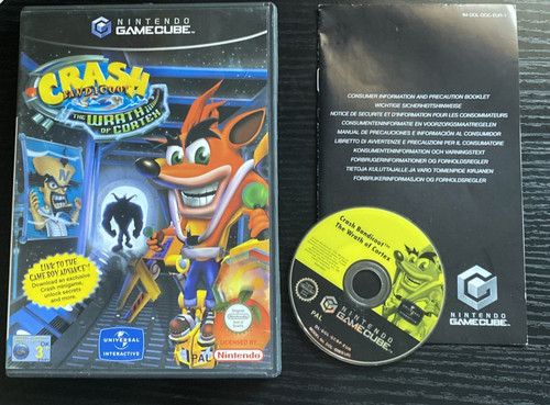 Nintendo gamecube crash - gamecube,