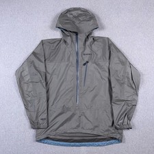 Simms Jacket Mens Medium Goretex Paclite Waterproof Fishing Gear Grey Shell