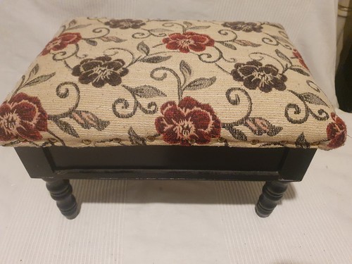 Footstool with storage - with,