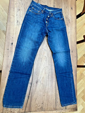 NWT Ladies Levis 501  Dark Blue straight leg 32W  31L (size 12)