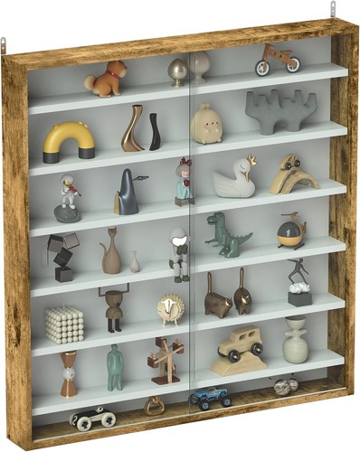 Homcom tier wall mounted - 5-tier,