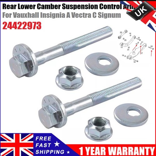 Rear suspension camber - rear, bolt