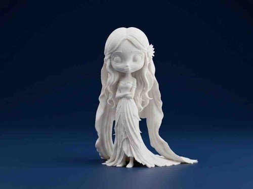 Corpse bride chibi decor - corpse,