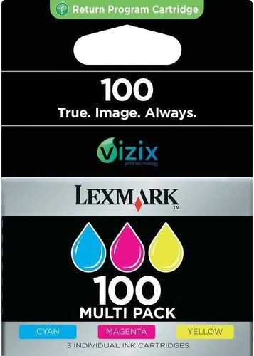 Genuine lexmark 100 ink - genuine,