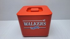 Ice Bucket Home Bar/Pub Walkers Crisps with Lid Vintage Retro Rare Man Cave