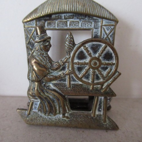Vintage brass jenny - brass, jones