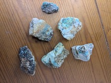 Chrysocolla And Quartz Crystal