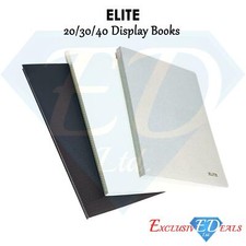 A4 Pocket Display Folder Presentation Book File Portfolio Document Binder Clear