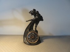 Vintage Kasli Cast Iron Clock Molnia “Ballet” 1967 Works USSR