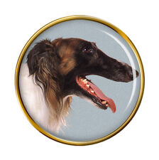 Borzoi (Russian Wolfhound) Dog Lapel Pin Badge