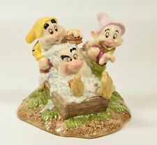 Large Royal Doulton Disney Snow White Collection Figure Grumpy's Bathtime SW20