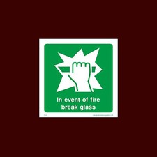 Turn to Open / Fire Exit /