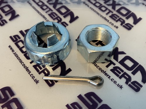 Vespa rear hub nut and - rear,