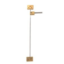 Torsion pendulum spring 5F for Kundo annual clock, wire length 66 mm