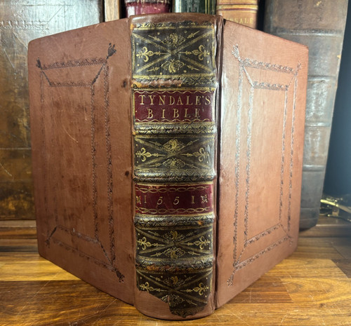 Tyndale bible 1551 small folio - tyndale,