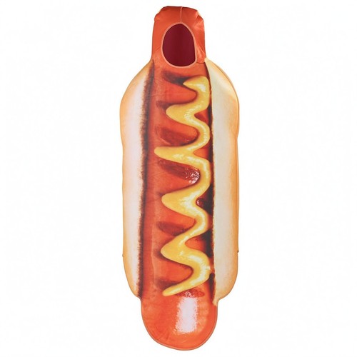 Hotdog costume open sides - open,