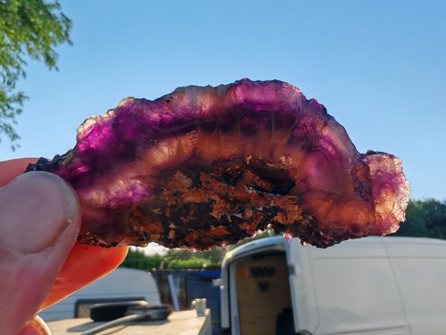 Blue john fluorite - john, raw