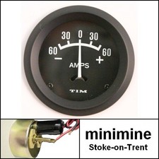 Classic Mini Ammeter 60/60 TIM
