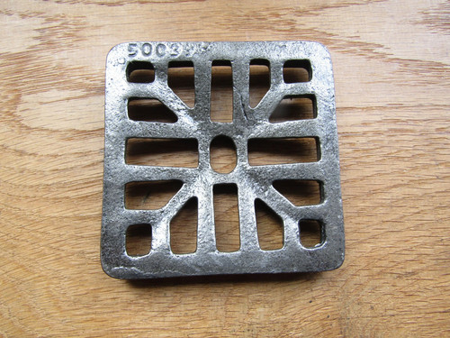 Small rustic iron drain - rustic,