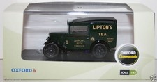 OXFORD DIECAST 1/43 SCALE ASV003 - AUSTIN SEVEN RN VAN - LIPTONS TEA