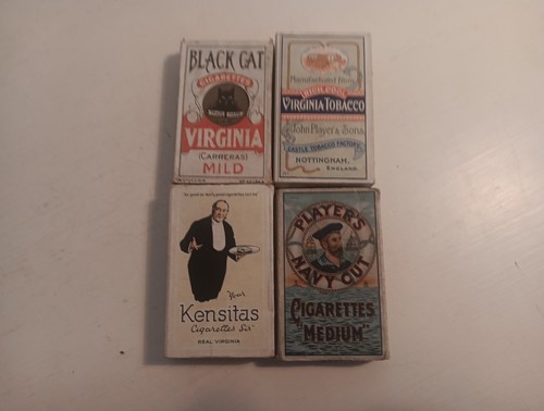 Vintage cigarette tobacco - x4,