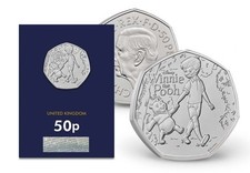 New 2026 UK 50p Coin, Winnie