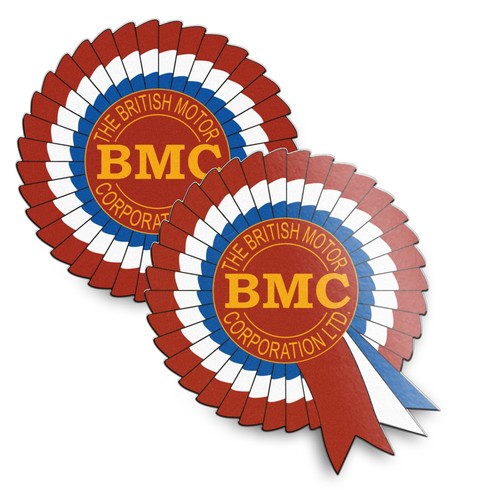 Bmc rosette badge - rosette,