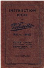 Velocette 350cc mac model - velocette,