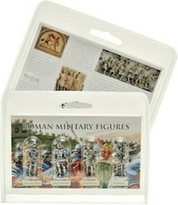 Set Of 4 Pewter Roman Military