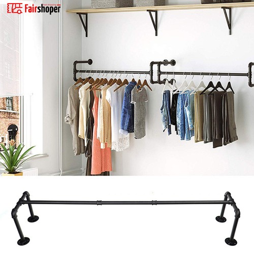 Black wall mounted clothes - black,