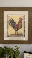 Framed Rooster Prints –