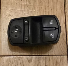 GENUINE VAUXHALL CORSA E DRIVERS SIDE WINDOW SWITCH PART NUMBER: 13258521