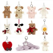 Jelly Bag Charm Key Ring cat -