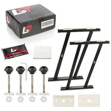 2x Rails with screws underlay