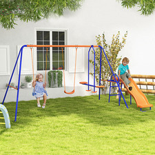 Outsunny 4 in 1 Metal Kids