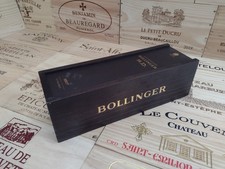 Wooden Wine Box Crate with lid