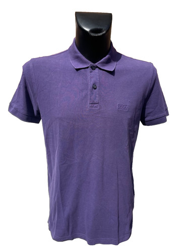Hugo boss purple short sleeve - purple,