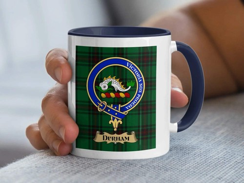 Durham clan crest mug - clan, –