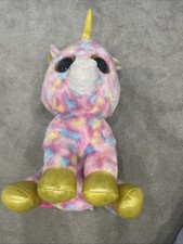 Multicolour Big TY Soft Plushie Teddy Unicorn
