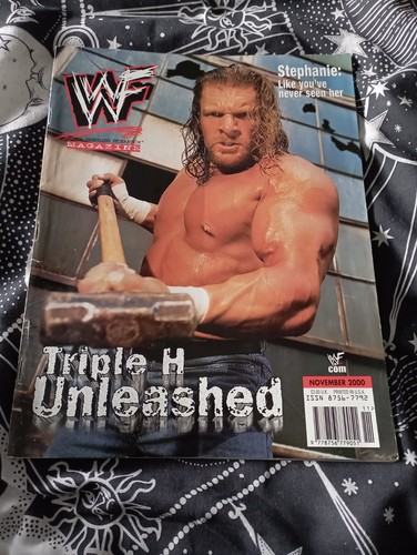 Wwf wwe magazine november - magazine, 2000