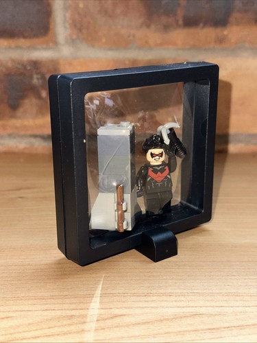 Brick mini figure display case - display,