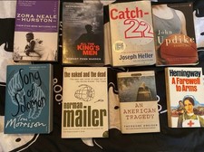 Set Of 8 Books Off The Banned Books List Good Condition