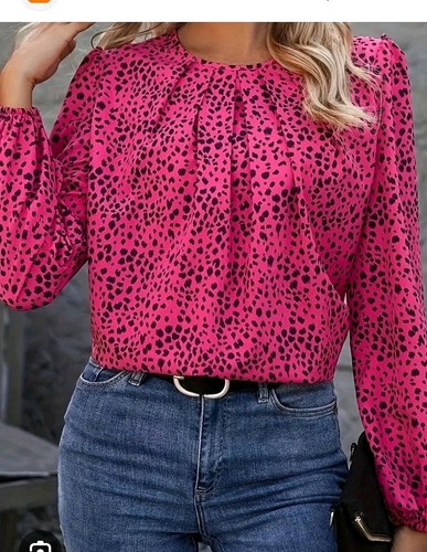 Pink leopard print satin - pink,