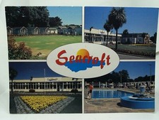 Seacroft Holiday Village Beach Rd Hemsby Vintage Multiview Postcard 
