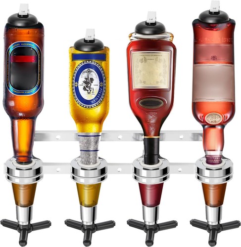 Wall mounted bottle stand - 4,