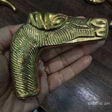 Designer Brass Horse Head Only