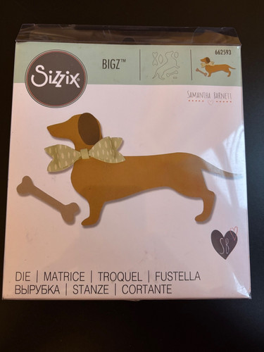 Sizzix bigz die sausage dog - bigz,